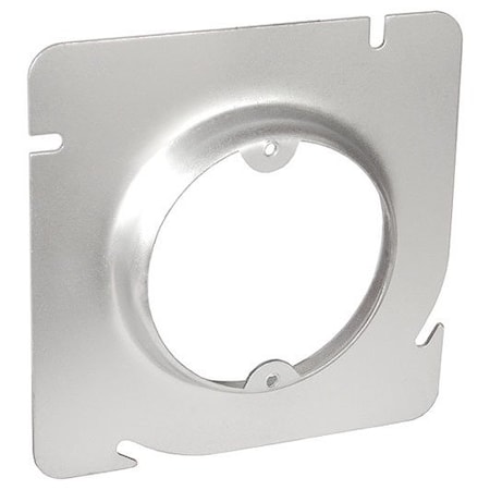 Southwire Electrical Box Cover, Square, Galvanized Steel, Ring and Raised Cover 72C3-5/8